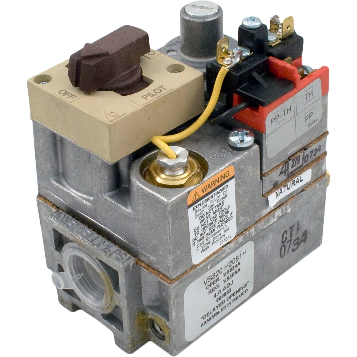 Raypak Combination Millivolt Natural Gas Valve  - 003898F