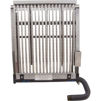 Raypak Burner Tray With Burners For Model 266A Pool Heater  - 010392F