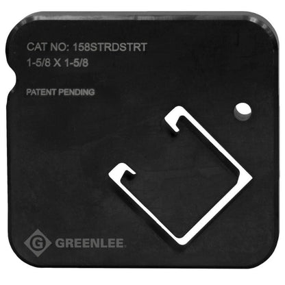 Greenlee 1-5/8 Single Strut Dies - 158STRDSTRT