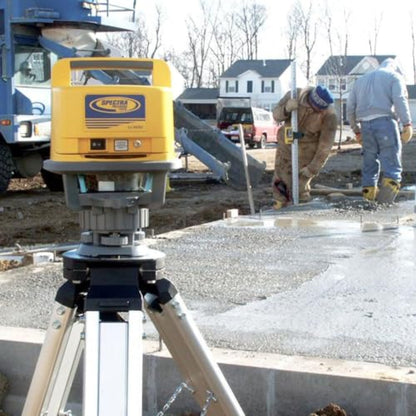 Spectra Precision Self-Leveling Laser Level with Receiver, C70 Rod Clamp, Alkaline Batteries, and Carry Case - LL500