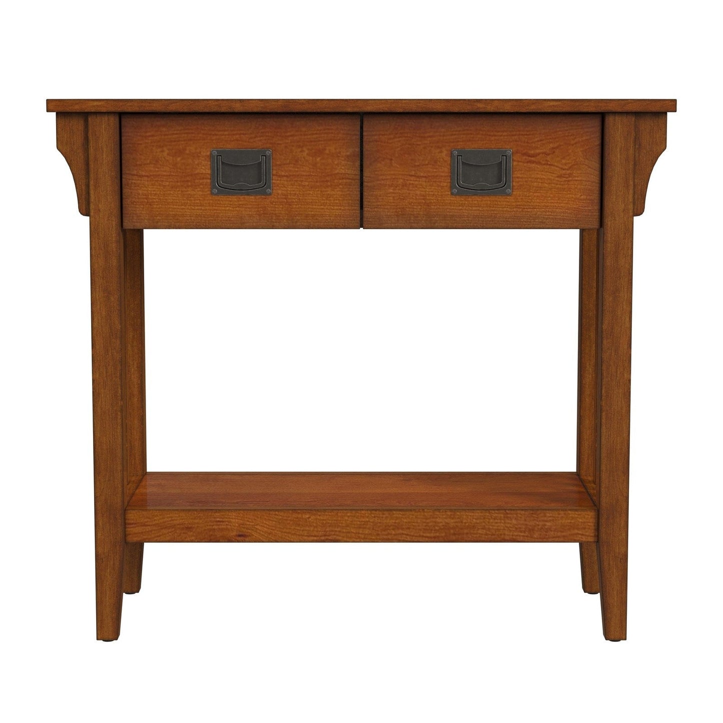 Butler Specialty Company Larina Burl 2- Drawer Console Table, Medium Brown  - 5217101