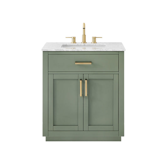 Altair Designs Ivy 30"/36"/48" single vanity with top - 531030-VG-CA-NM