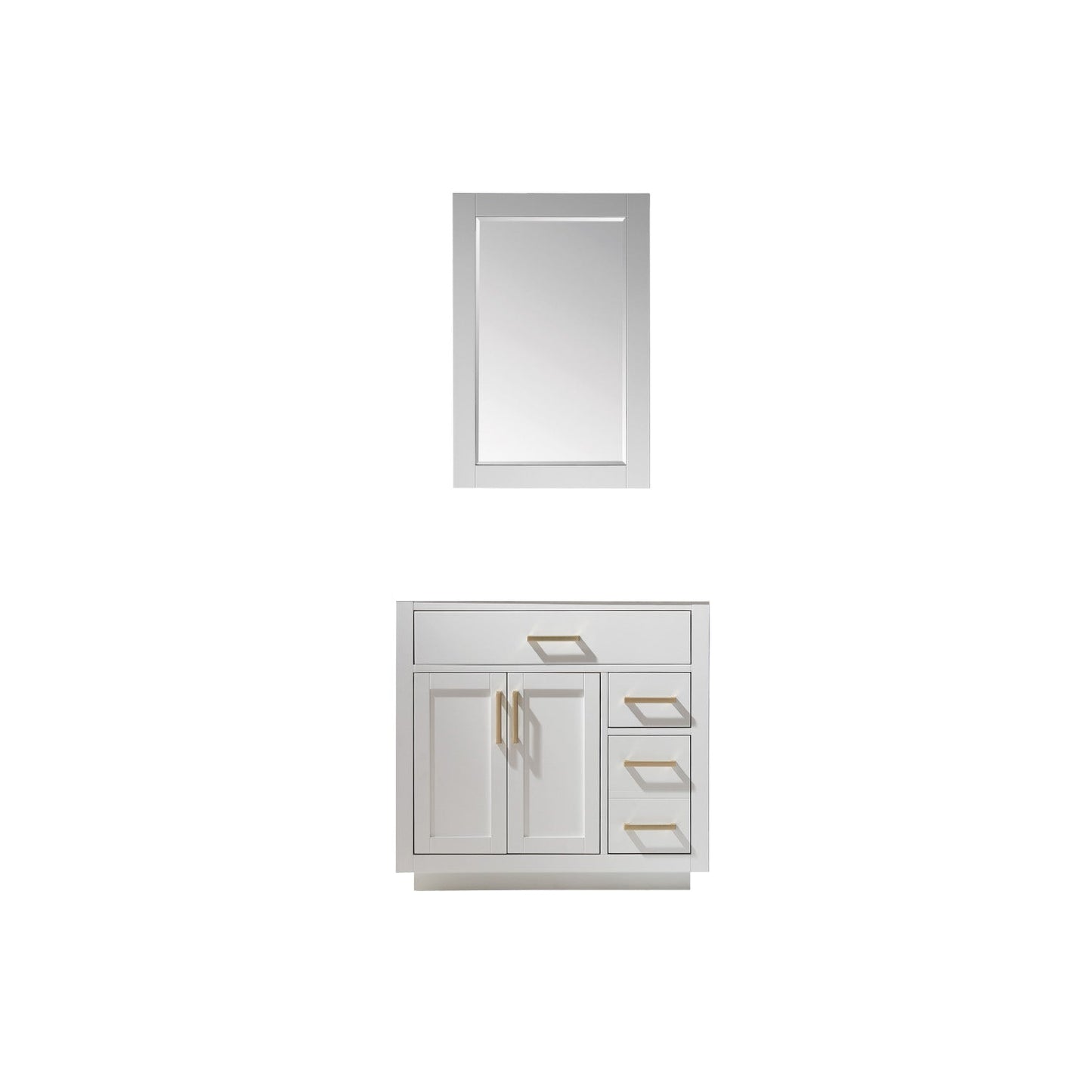 Altair Designs Ivy 36" Single Bathroom Vanity Cabinet Only  - 531036-CAB-RB-NM Price