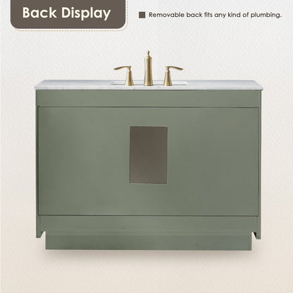 Altair Designs Ivy 30"/36"/48" single vanity with top - 531030-VG-CA-NM