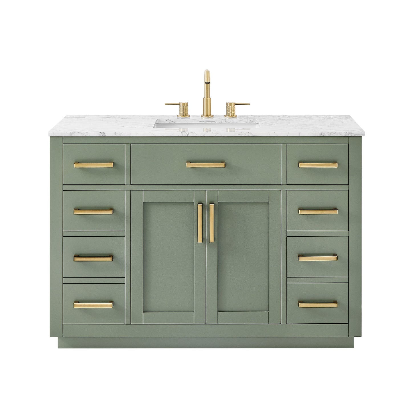 Altair Designs Ivy 30"/36"/48" single vanity with top - 531030-VG-CA-NM