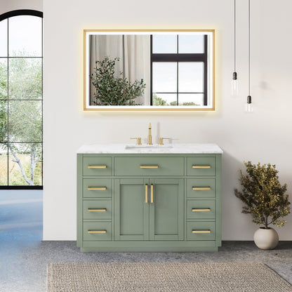 Altair Designs Ivy 30"/36"/48" single vanity with top - 531030-VG-CA-NM