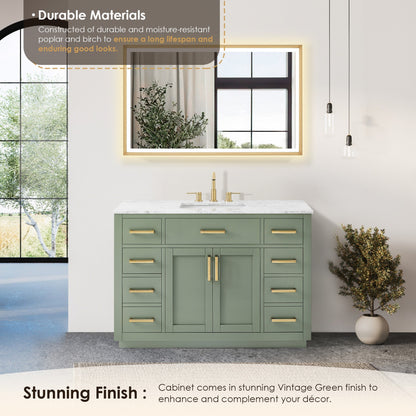 Altair Designs Ivy 30"/36"/48" single vanity with top - 531030-VG-CA-NM