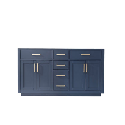 Altair Designs 60" Double Bathroom Vanity Cabinet Only - 531060-CAB-RB-NM