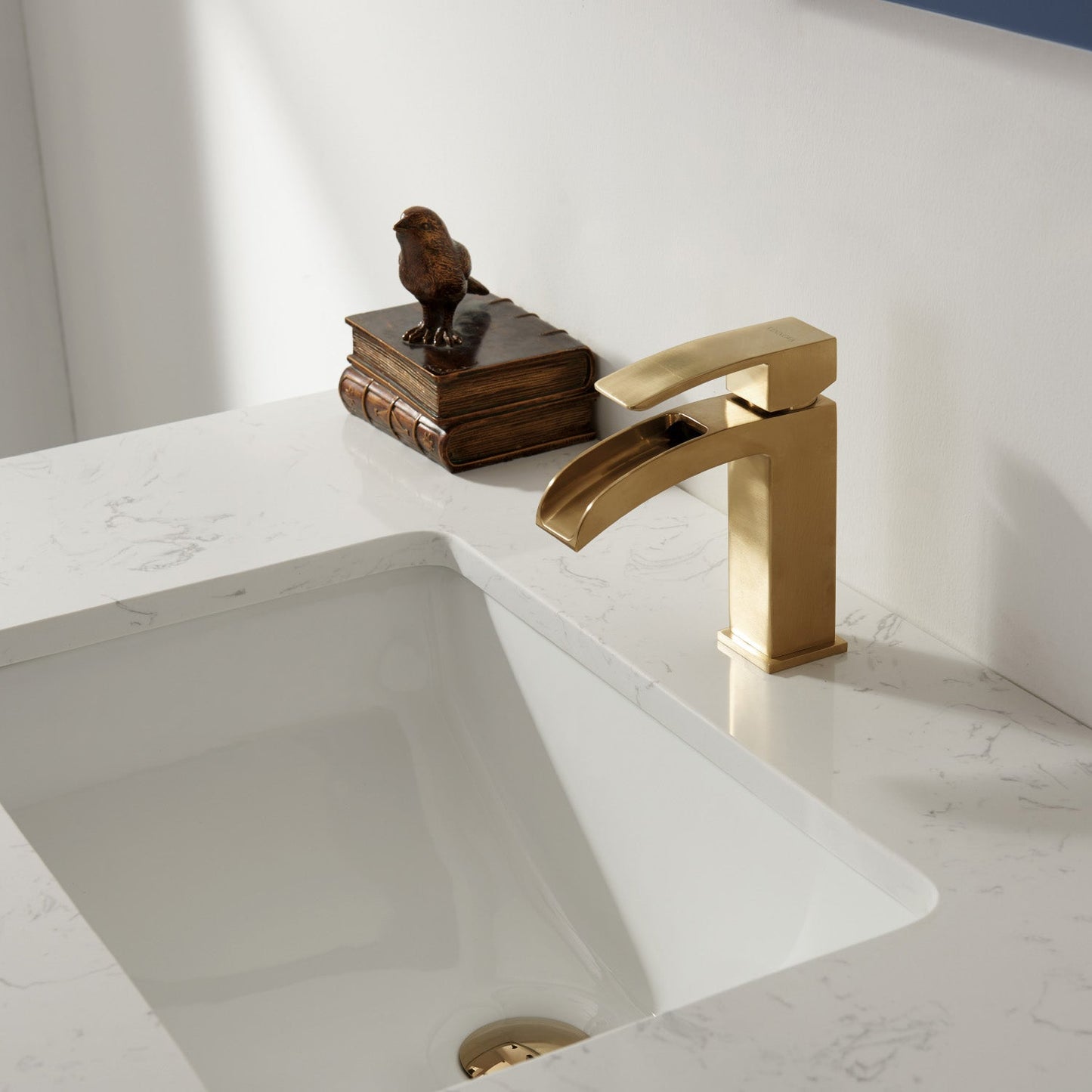 Altair Designs 36" single vanity with top - 533036-RB-AW-NM