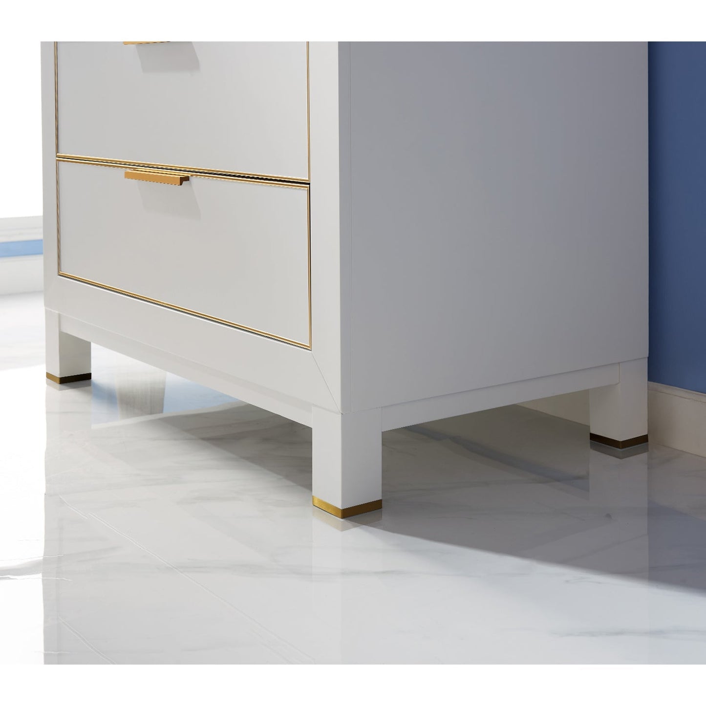 Altair Designs 36" single vanity with top - 533036-RB-AW-NM