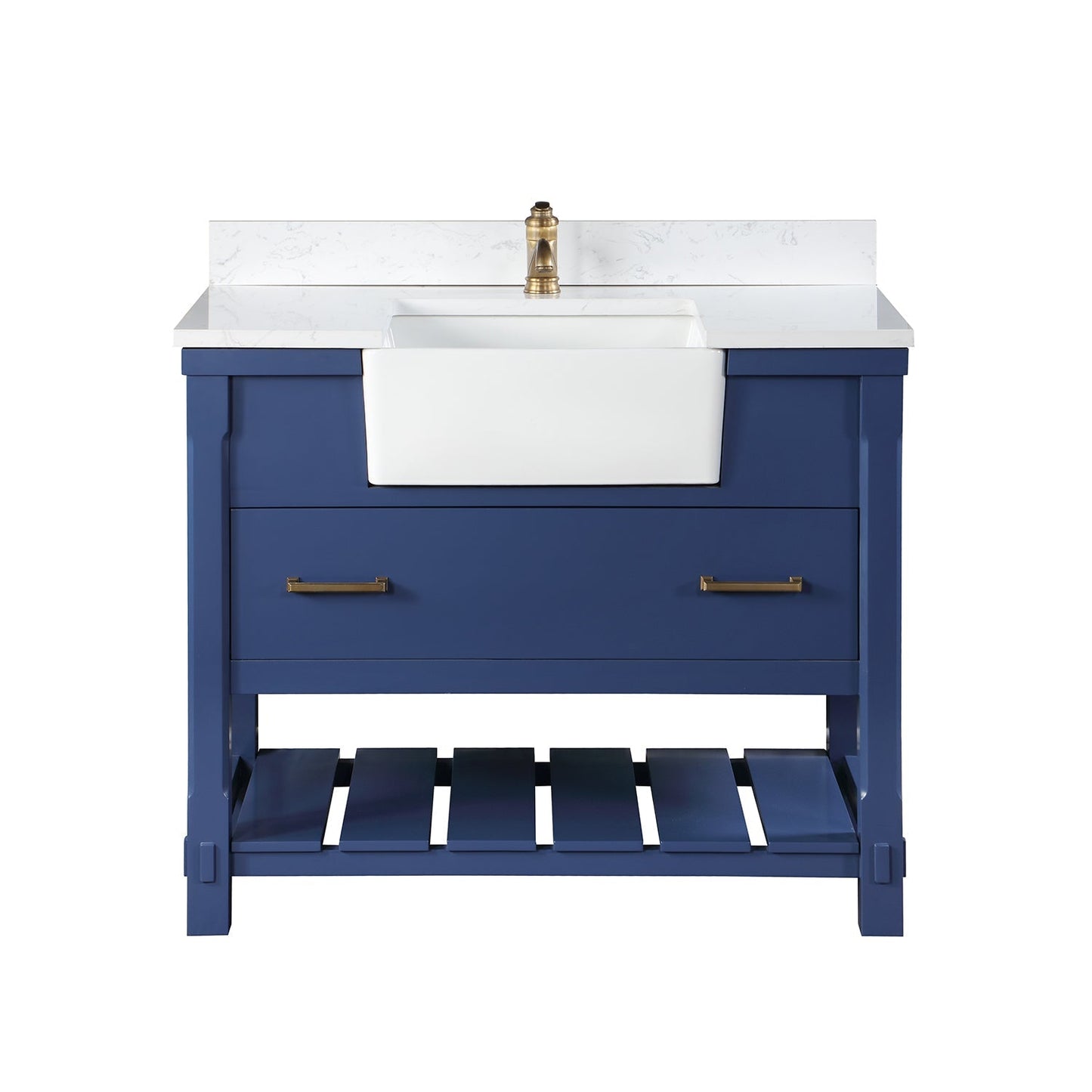 Altair Designs 42" single vanity with top - 537042-JB-AW-NM