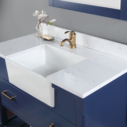 Altair Designs 42" single vanity with top - 537042-JB-AW-NM