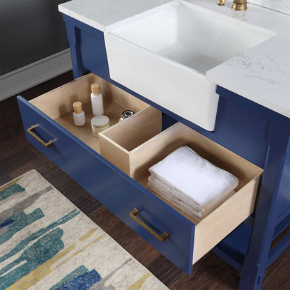 Altair Designs 42" single vanity with top - 537042-JB-AW-NM