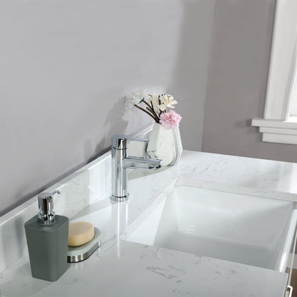 Altair Designs 42" single vanity with top - 537042-JB-AW-NM