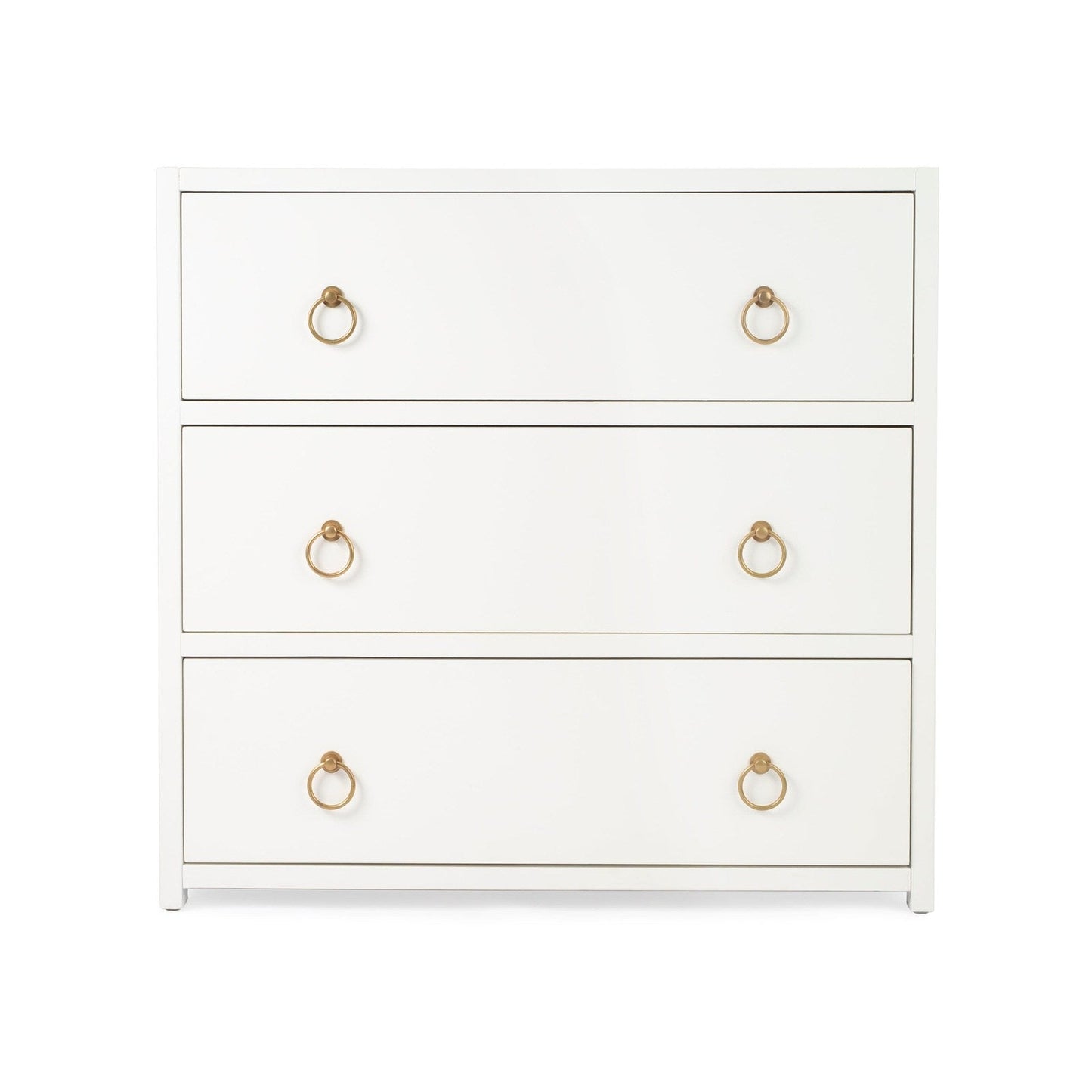 Butler Specialty Company Lark 3 Drawer Dresser, White  - 5392304