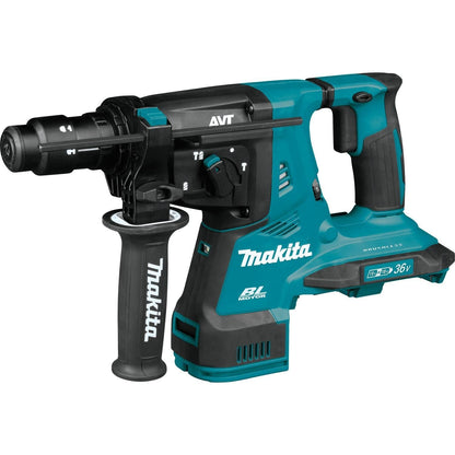 Makita 36V (18V X2) LXT Brushless 1-1/8" AVT Rotary Hammer, accepts SDS-PLUS bits, AFT, AWS Capable - XRH11Z