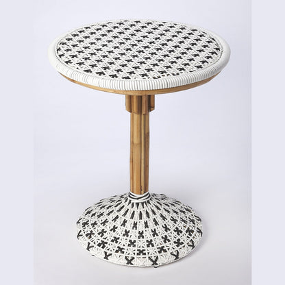 Butler Specialty Company Tenor & Rattan Bistro Table, White  - 5400295