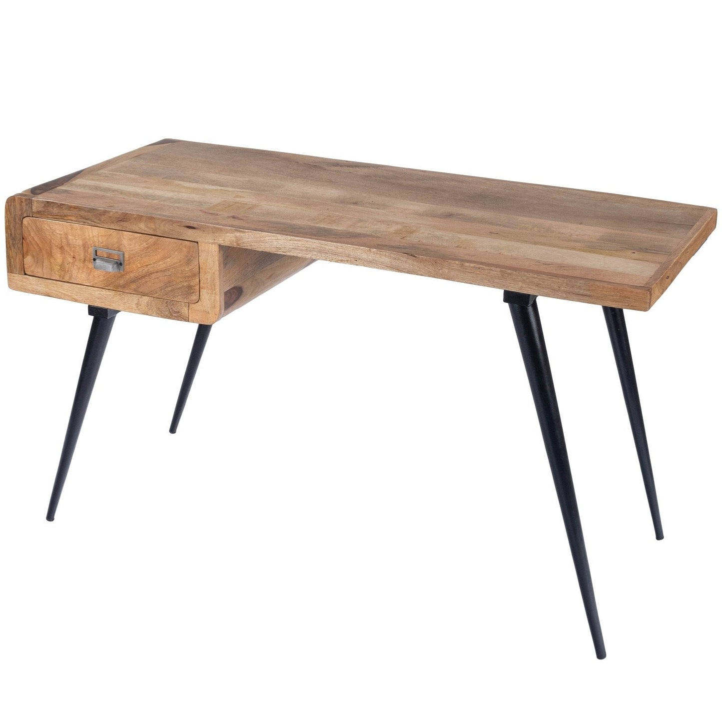 Butler Specialty Company Anuri Natural Wood & Metal Desk, Light Brown  - 5449312