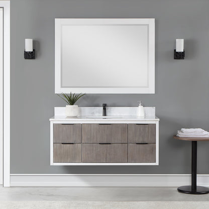 Altair Designs 30" single vanity with top - 547030-WP-AW-NM
