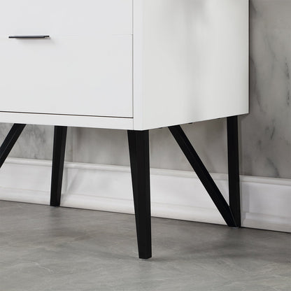 Altair Designs 30" single vanity with top - 548030-WP-CG-NM