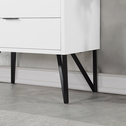 Altair Designs 36" single vanity with top - 548036-WP-CG-NM