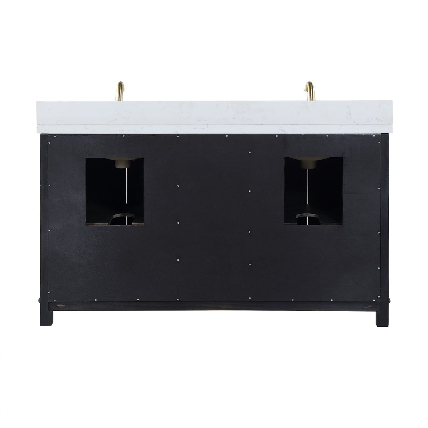 Altair Designs 60" double vanity with top - 549060-BO-AW-NM