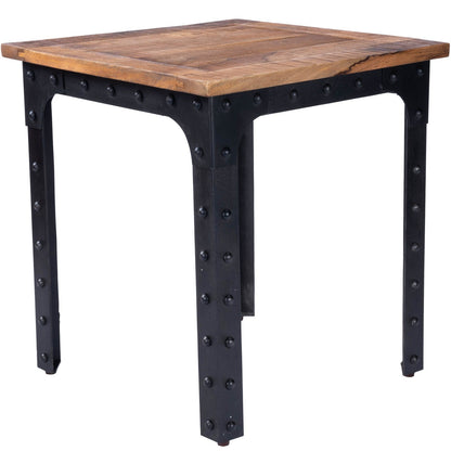 Butler Specialty Company River Wood & Metal Dining Table, Natural Wood  - 5493330