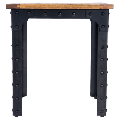 Butler Specialty Company River Wood & Metal Dining Table, Natural Wood  - 5493330