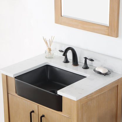 Altair Designs 30" single vanity with top - 550030-WP-AW-NM