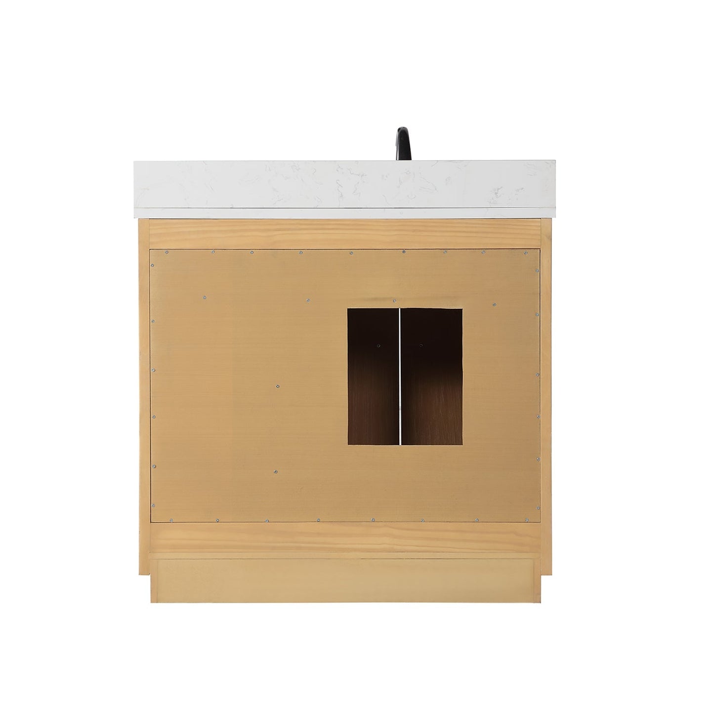 Altair Designs 36" single vanity with top - 550036-WP-AW-NM