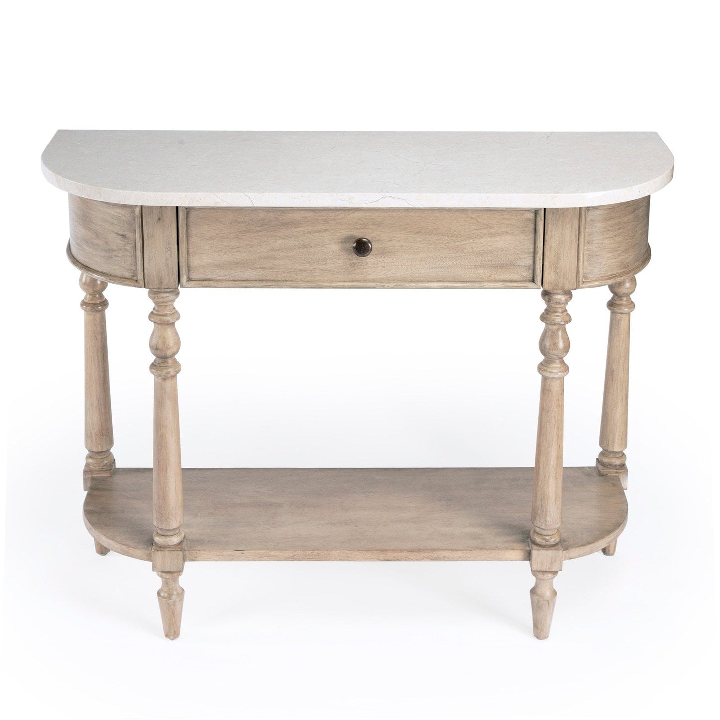Butler Specialty Company Danielle Marble 40" Console Table Tan/Beige  - 5517415