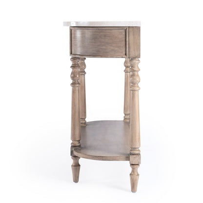 Butler Specialty Company Danielle Marble 40" Console Table Tan/Beige  - 5517415