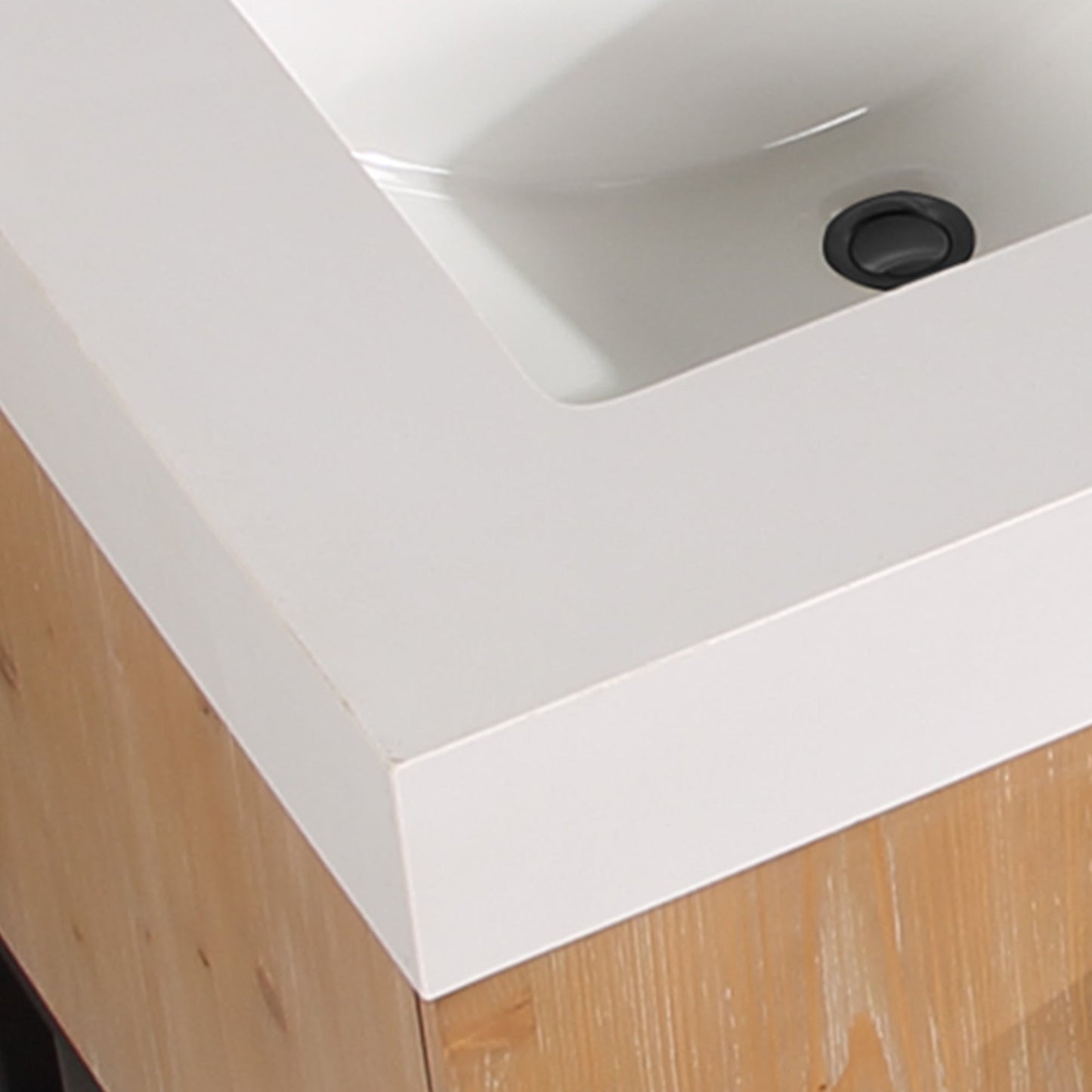 Altair Designs 60"/72"/84" single/double vanity with top - 552060B-LB-WH-NM