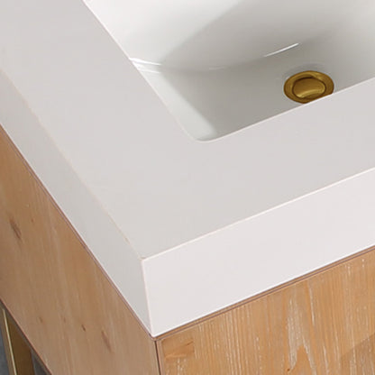Altair Designs 60"/72"/84" single/double vanity with top - 552060B-LB-WH-NM