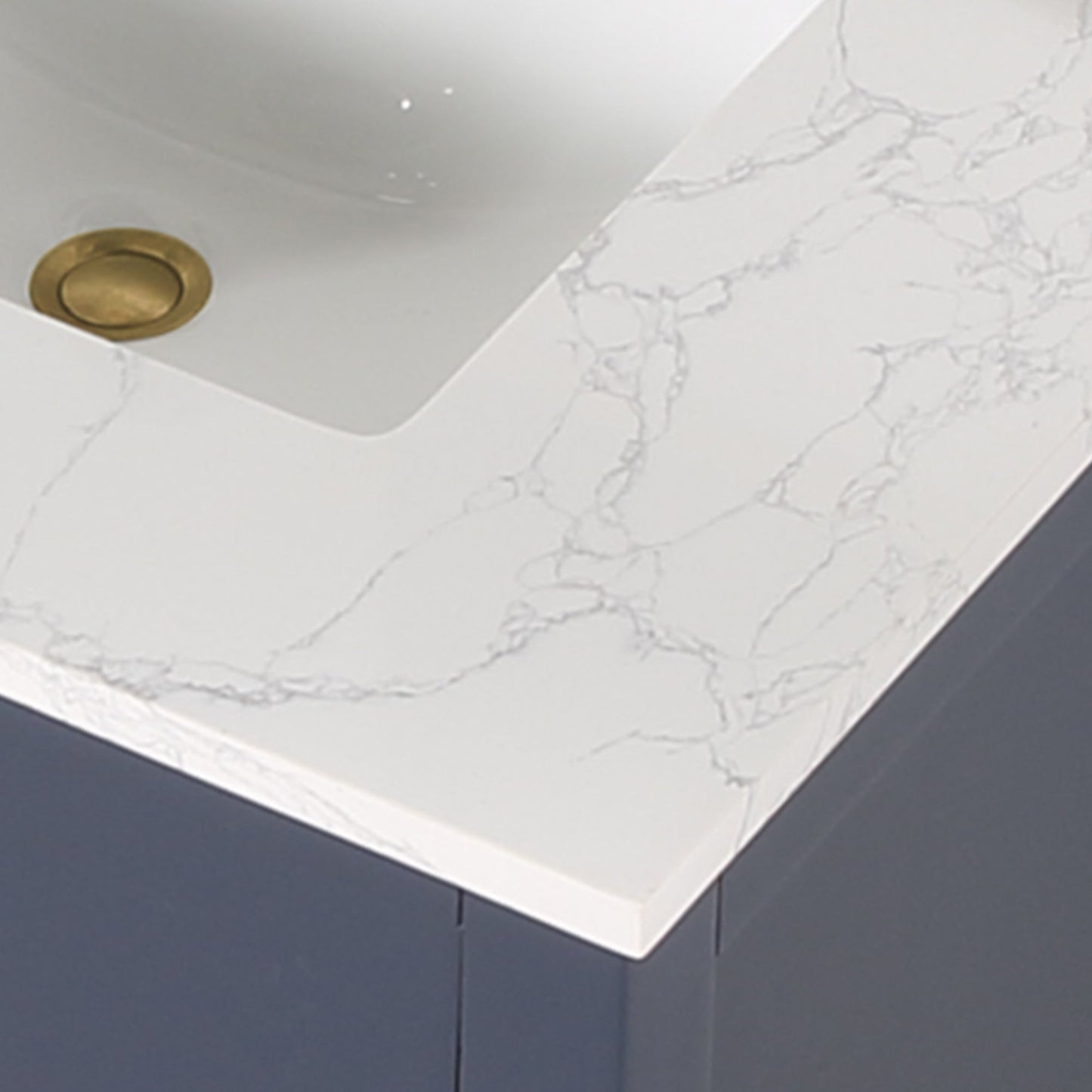 Altair Designs 30" single vanity with top - 557030-RB-GW-NM