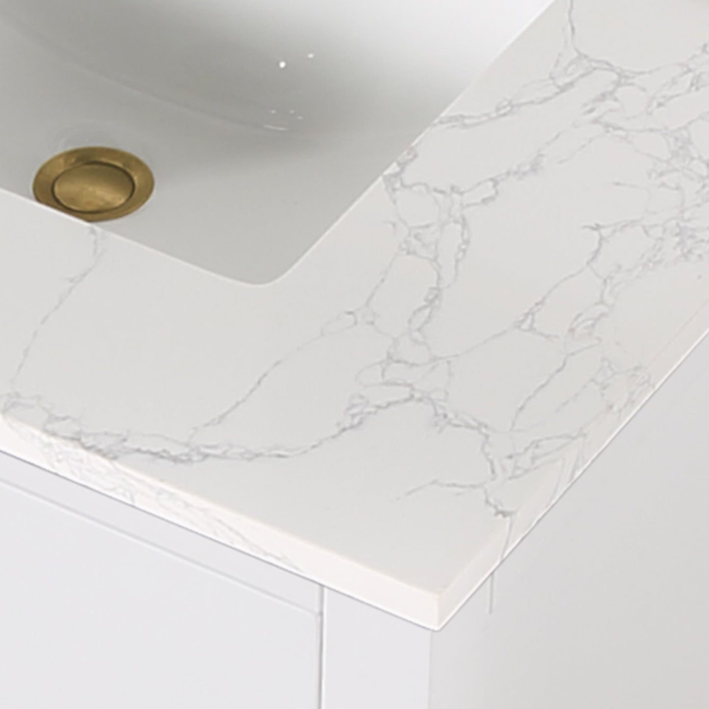Altair Designs 30" single vanity with top - 557030-RB-GW-NM