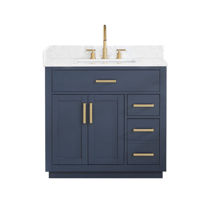 Altair Designs Gavino 36" single vanity with top - 557036-LB-GW-NM Price