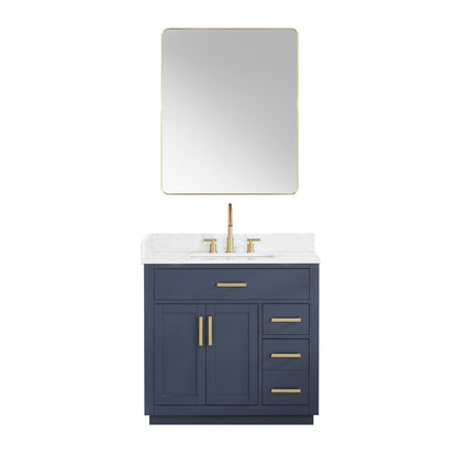 Altair Designs Gavino 36" single vanity with top - 557036-LB-GW-NM Price