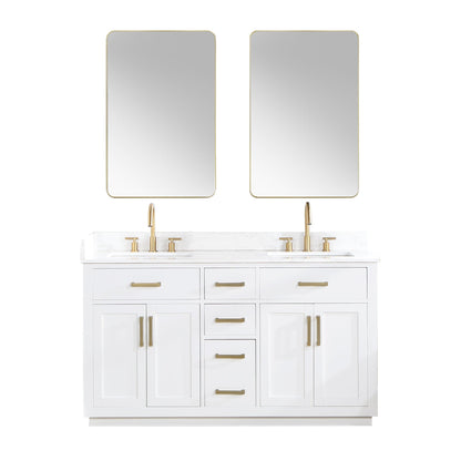 Altair Designs Gavino 60" double vanity with top - 557060-LB-GW-NM Price
