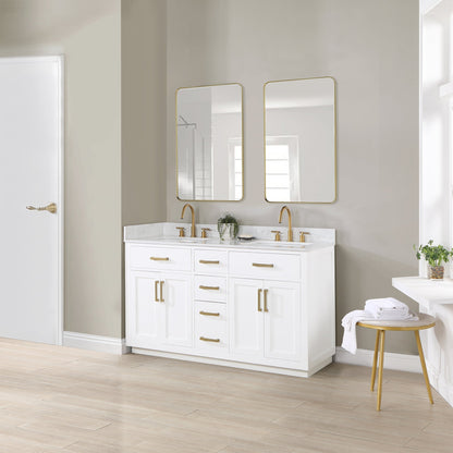 Altair Designs Gavino 60" double vanity with top - 557060-LB-GW-NM Price