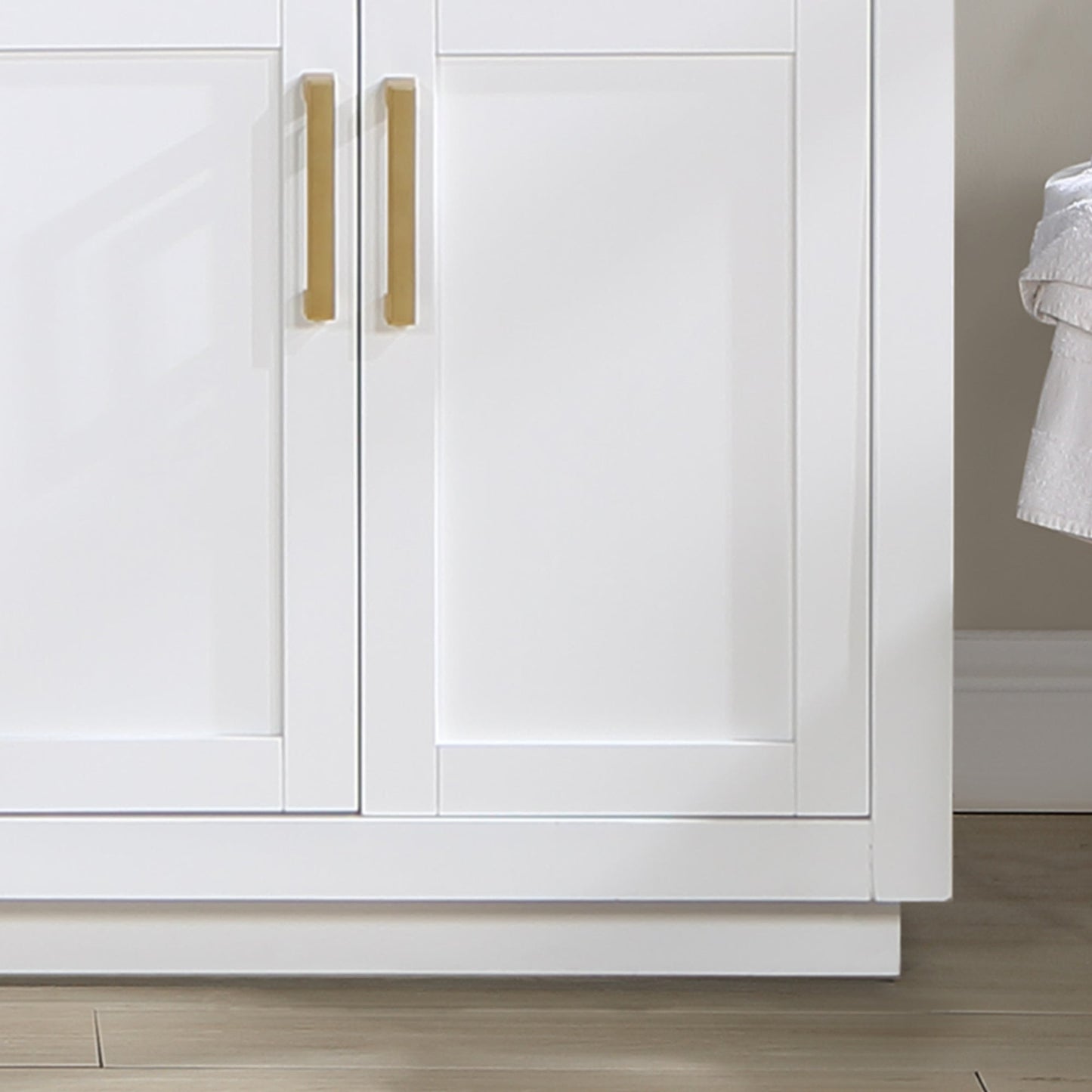 Altair Designs 72" double vanity with top - 557072-WH-GW-NM