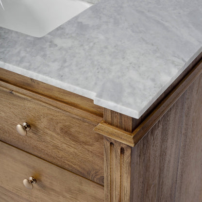 Butler Specialty Company Rochelle 42"" Single Natural Bathroom Vanity Set, Light Brown  - 5571415