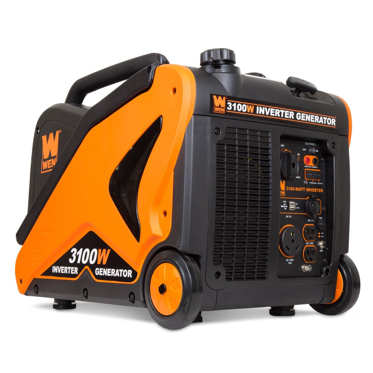 WEN 56310i-RV Super Quiet 3100-Watt RV-Ready Portable Inverter Generator, CARB Compliant - 56310i-RV