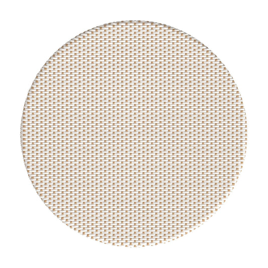 Butler Specialty Company Tobias Outdoor Rattan Round Bistro Table, Beige and White  - 5646433