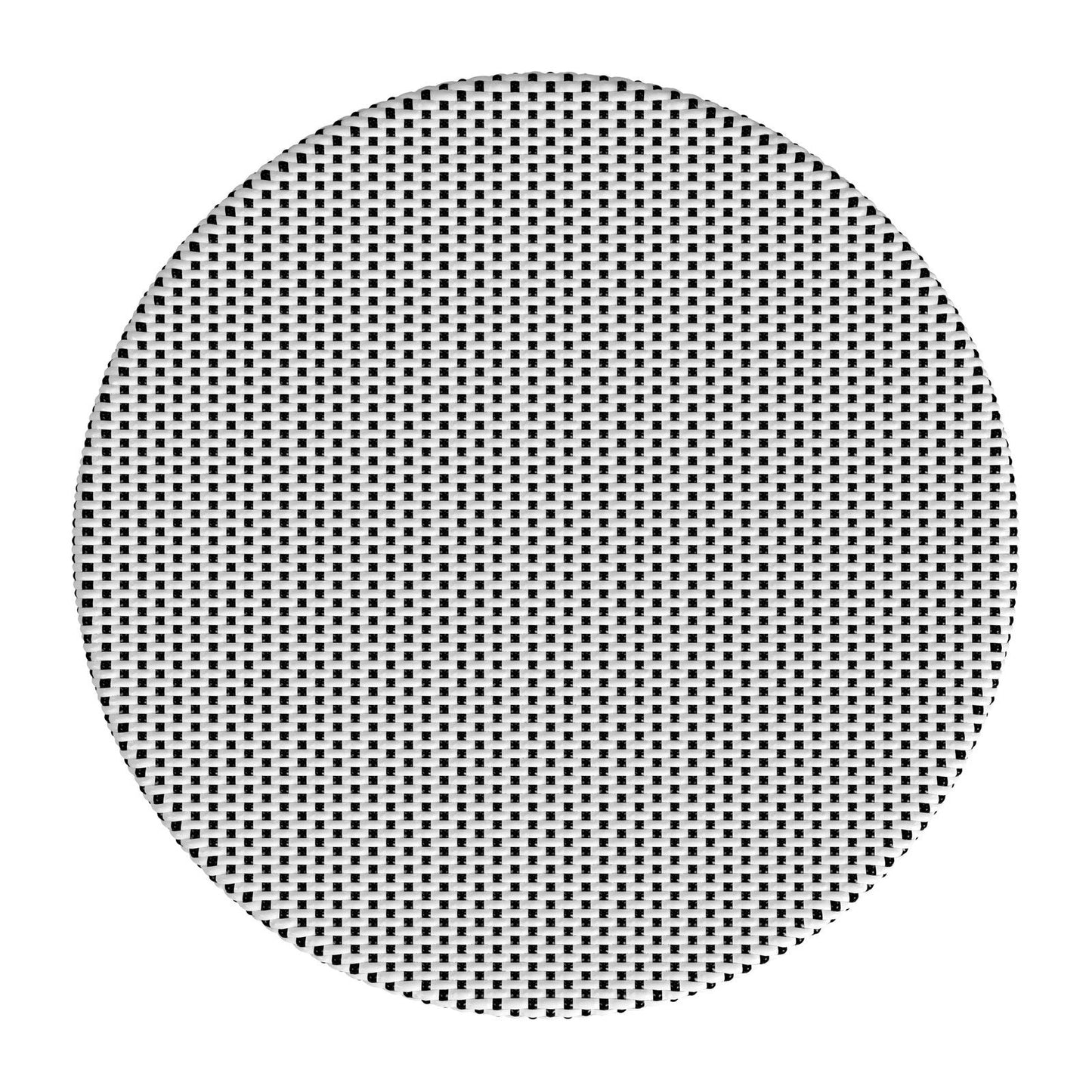 Butler Specialty Company Tobias Outdoor Rattan Round Bistro Table, Black and White  - 5646434
