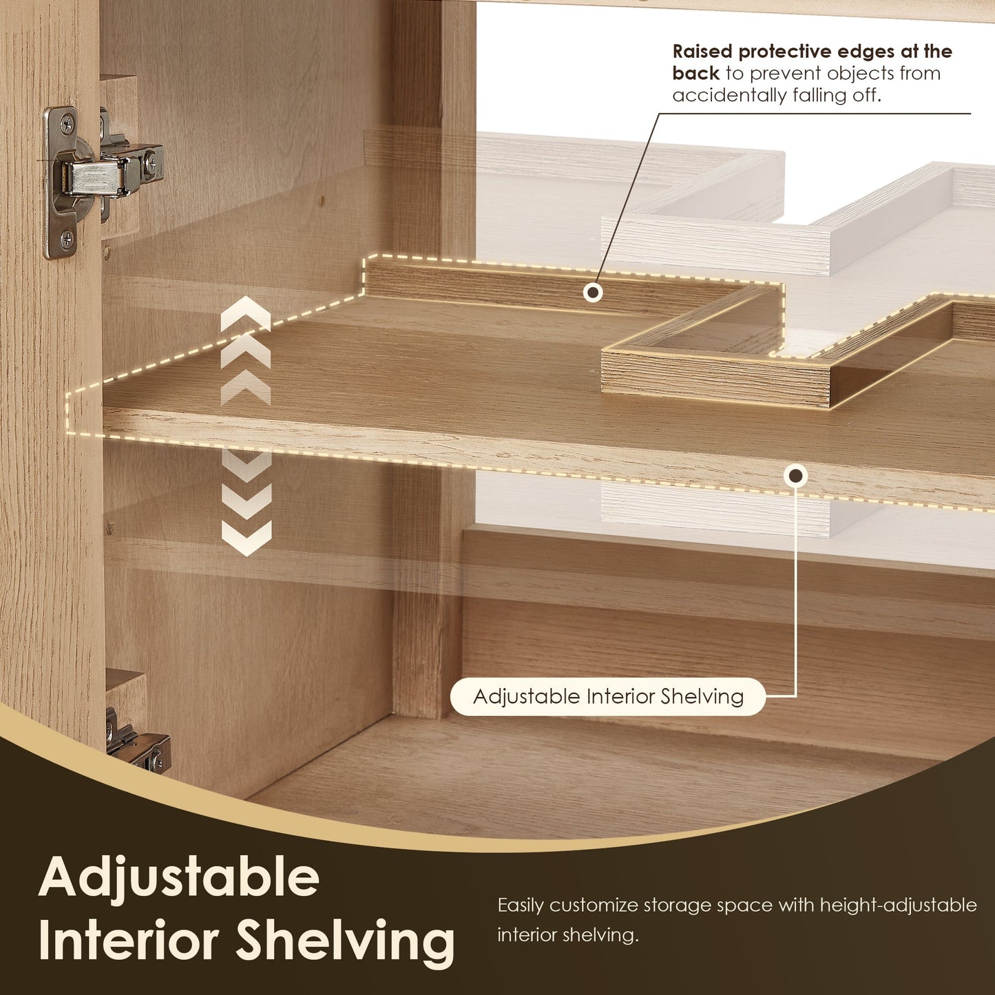 Altair Designs Cerrito 24" single vanity with top - 567024-BK-WH-NM