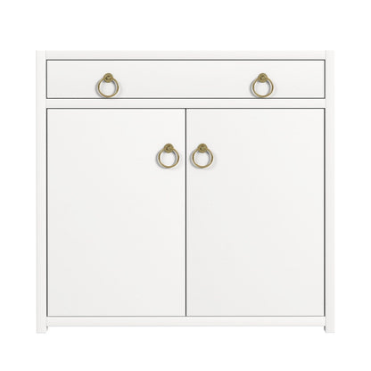 Butler Specialty Company Lark 2 Door Cabinet with Storage, White  - 5673304