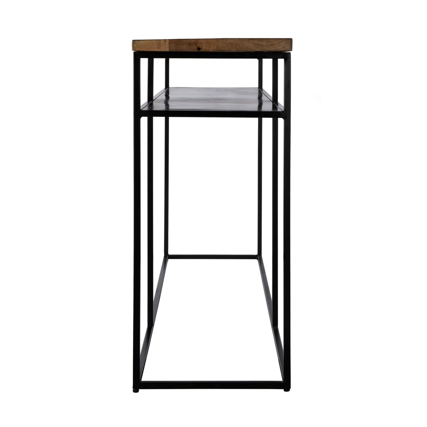 Butler Specialty Company Sutton 63"" Iron and Wood Console Table with Storage, Light Brown -  5683330
