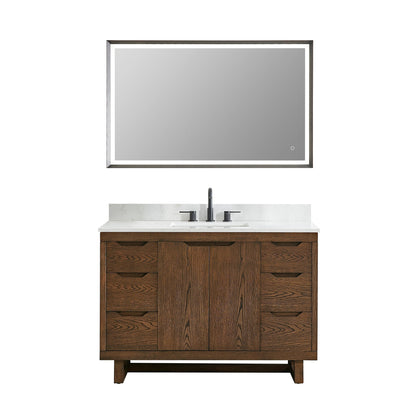Altair Designs Mowry 36"/48"/60"/72" single/double vanity with top - 573036-BK-GW-NM Price