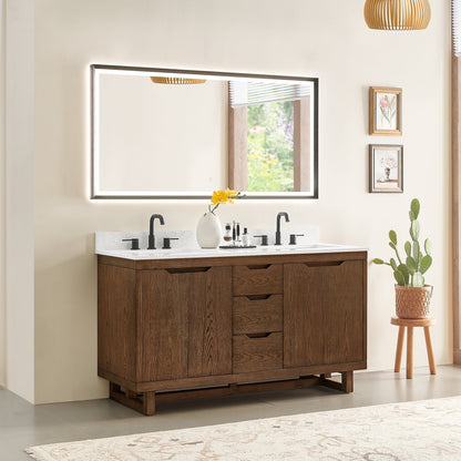 Altair Designs Mowry 36"/48"/60"/72" single/double vanity with top - 573036-BK-GW-NM Price